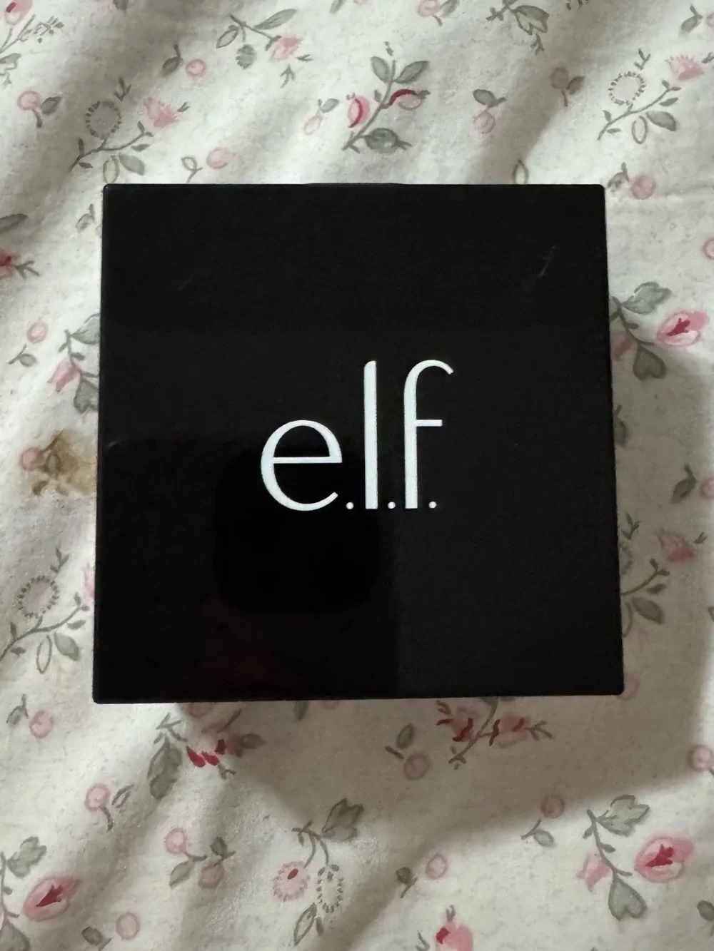 ELF Black Compact Setting Powder set it bright